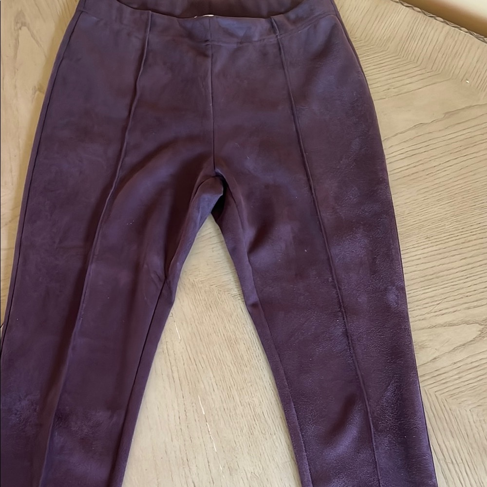 Essentials brown Suede Leggings